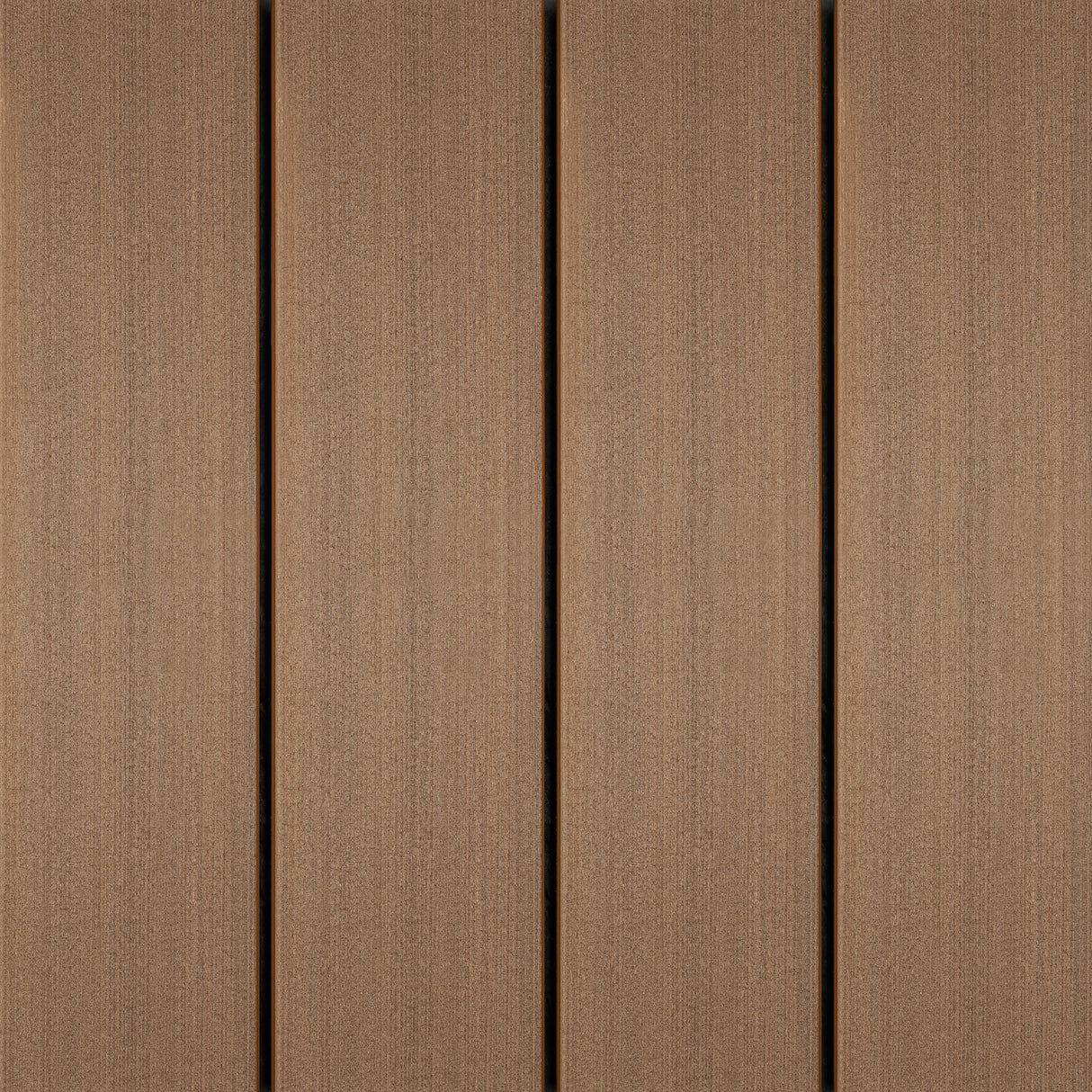 Vlonderplank - Glad - Donker bruin - COEX - 2,1 x 15 x 210 cm