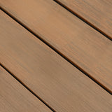 Vlonderplank - Gestructureerd - Donker bruin - Clip - 2,1 x 15 x 300 cm