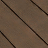 X-treme Vlonderplank - Tweezijdig - Donker bruin - Clip - 2 x 15,5 x 185 cm