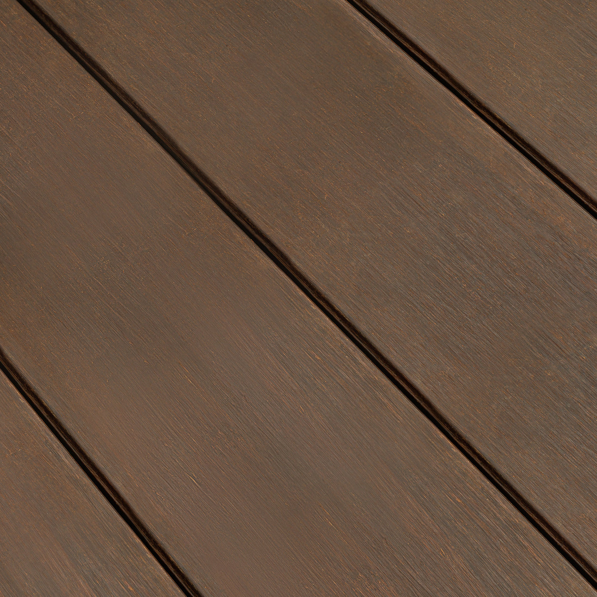 X-treme Vlonderplank - Tweezijdig - Donker bruin - Clip - 2 x 15,5 x 185 cm