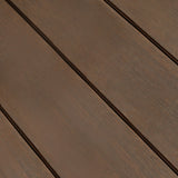 X-treme Vlonderplank - Tweezijdig - Donker bruin - Clip - 2 x 15,5 x 185 cm