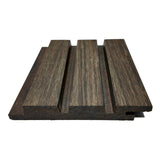 X-treme Gevelplank - Glad - Donker bruin - Triple Rhombus - 2 x 13,7 x 185 cm