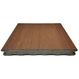 Vlonderplank - Glad - Bruin - COEX - 2,1 x 15 x 240 cm