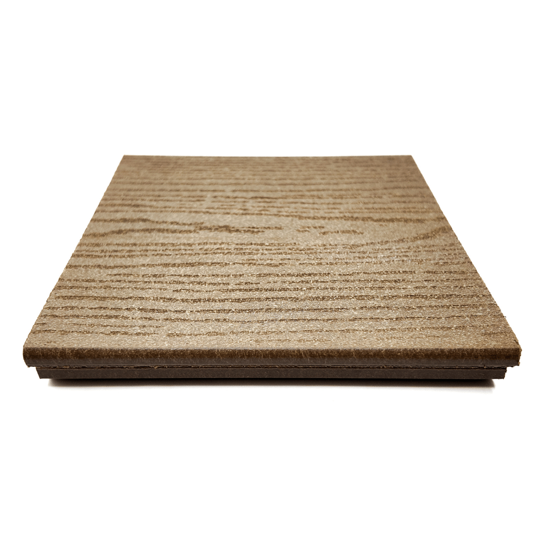 Vlonderplank - Gestructureerd - Licht bruin - Clip - 2,1 x 15 x 210 cm
