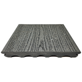 Vlonderplank - Gestructureerd - Grijs - Clip - 2,1 x 18 x 210 cm