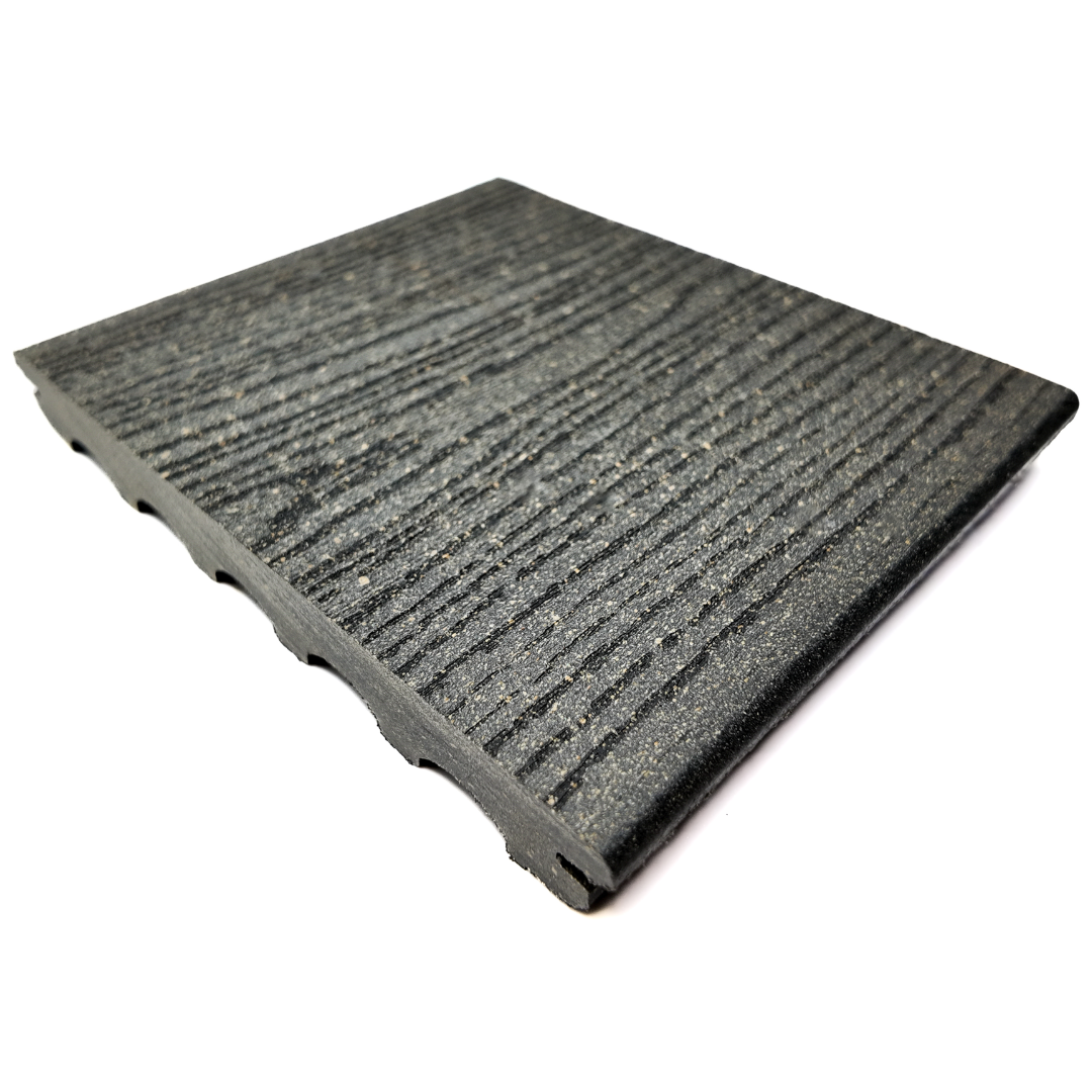 Vlonderplank - Gestructureerd - Grijs - Clip - 2,1 x 18 x 210 cm