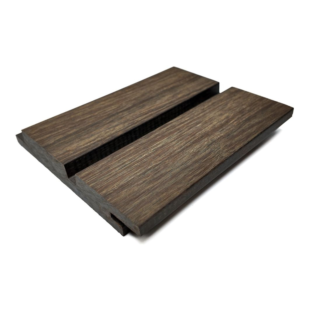 X-treme Gevelplank - Glad - Bruin - Dubbele Rhombus - 2 x 13,7 x 185 cm