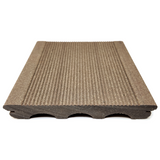 Vlonderplank - Gestructureerd - Donker bruin - Clip - 2,1 x 15 x 300 cm