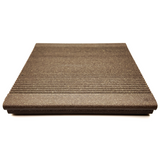 Vlonderplank - Gestructureerd - Donker bruin - Clip - 2,1 x 15 x 300 cm