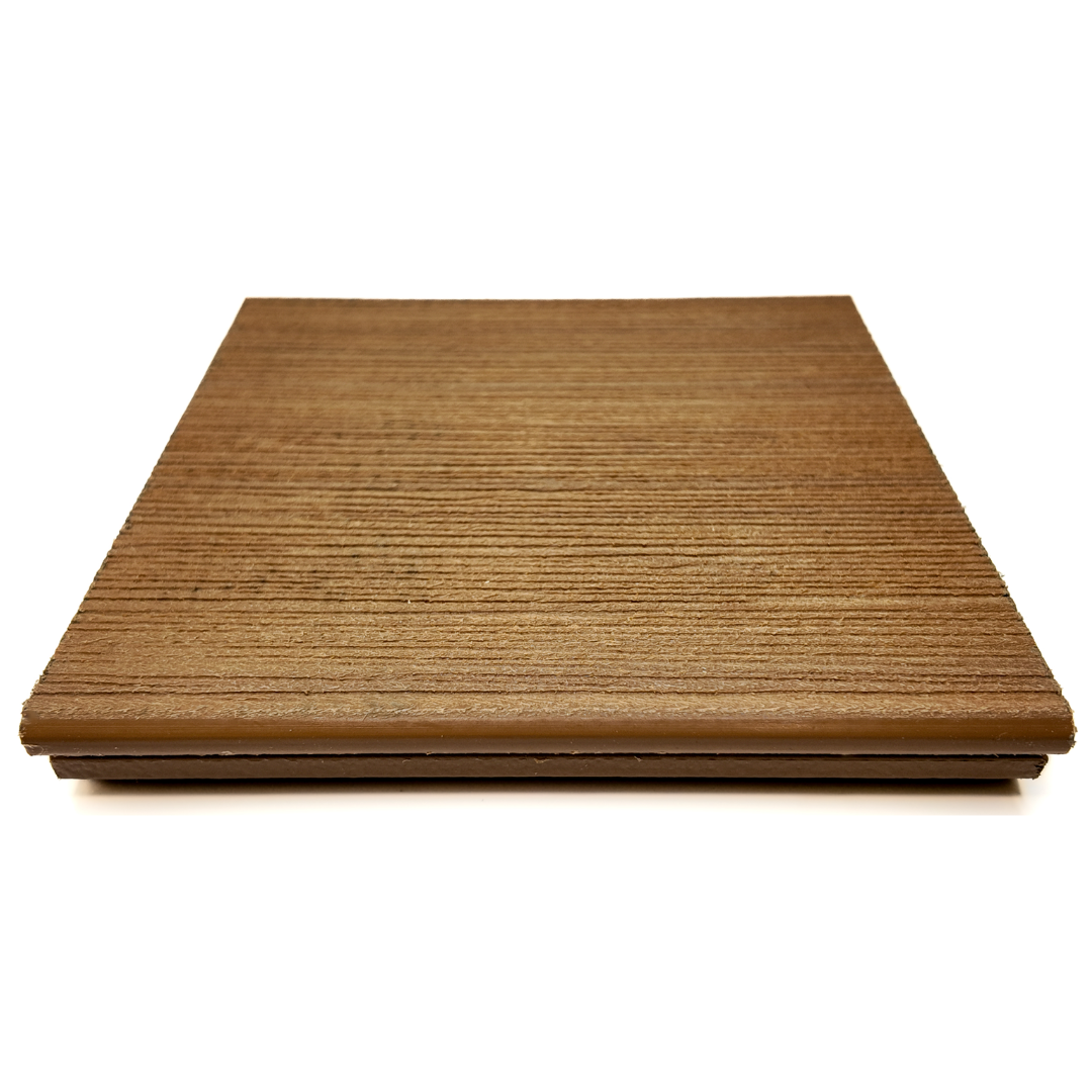 Vlonderplank - Glad - Bruin - COEX - 2,1 x 15 x 210 cm