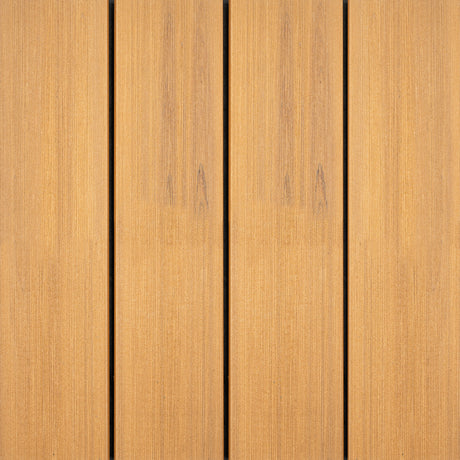 Vlonderplank - Glad - Bruin - COEX - 2,1 x 15 x 210 cm
