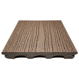 Vlonderplank - Gestructureerd - Bruin - Clip - 2,1 x 15 x 300 cm
