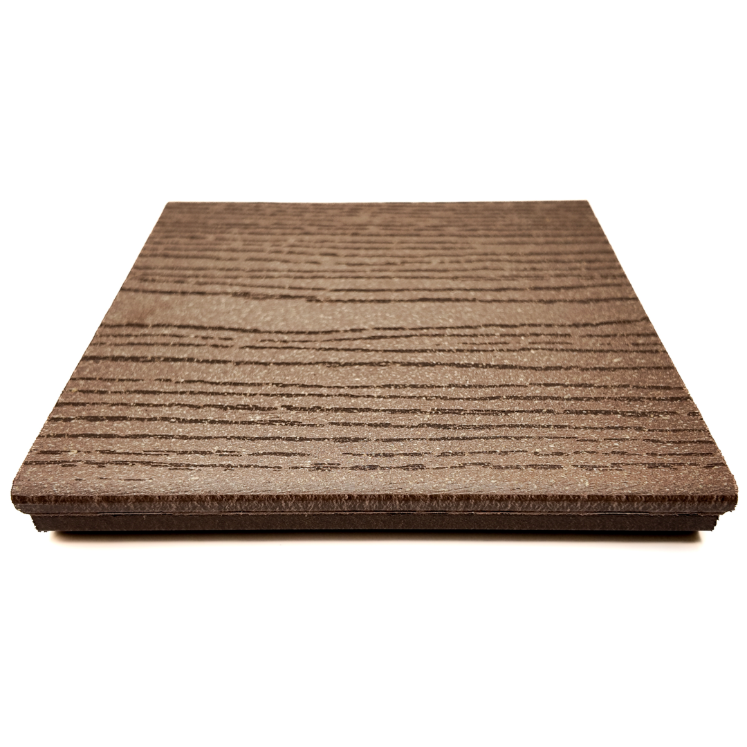 Vlonderplank - Gestructureerd - Bruin - Clip - 2,1 x 15 x 300 cm