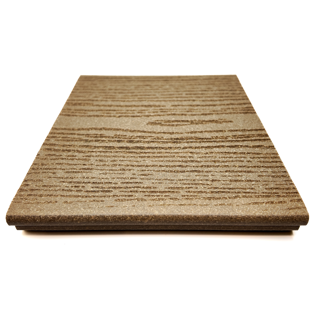 Vlonderplank - Gestructureerd - Bruin - Clip - 2,1 x 18 x 300 cm