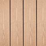 Vlonderplank - Gestructureerd - Bruin - Clip - 2,1 x 18 x 300 cm