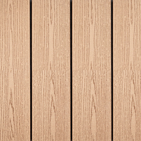 Vlonderplank - Gestructureerd - Bruin - Clip - 2,1 x 18 x 300 cm