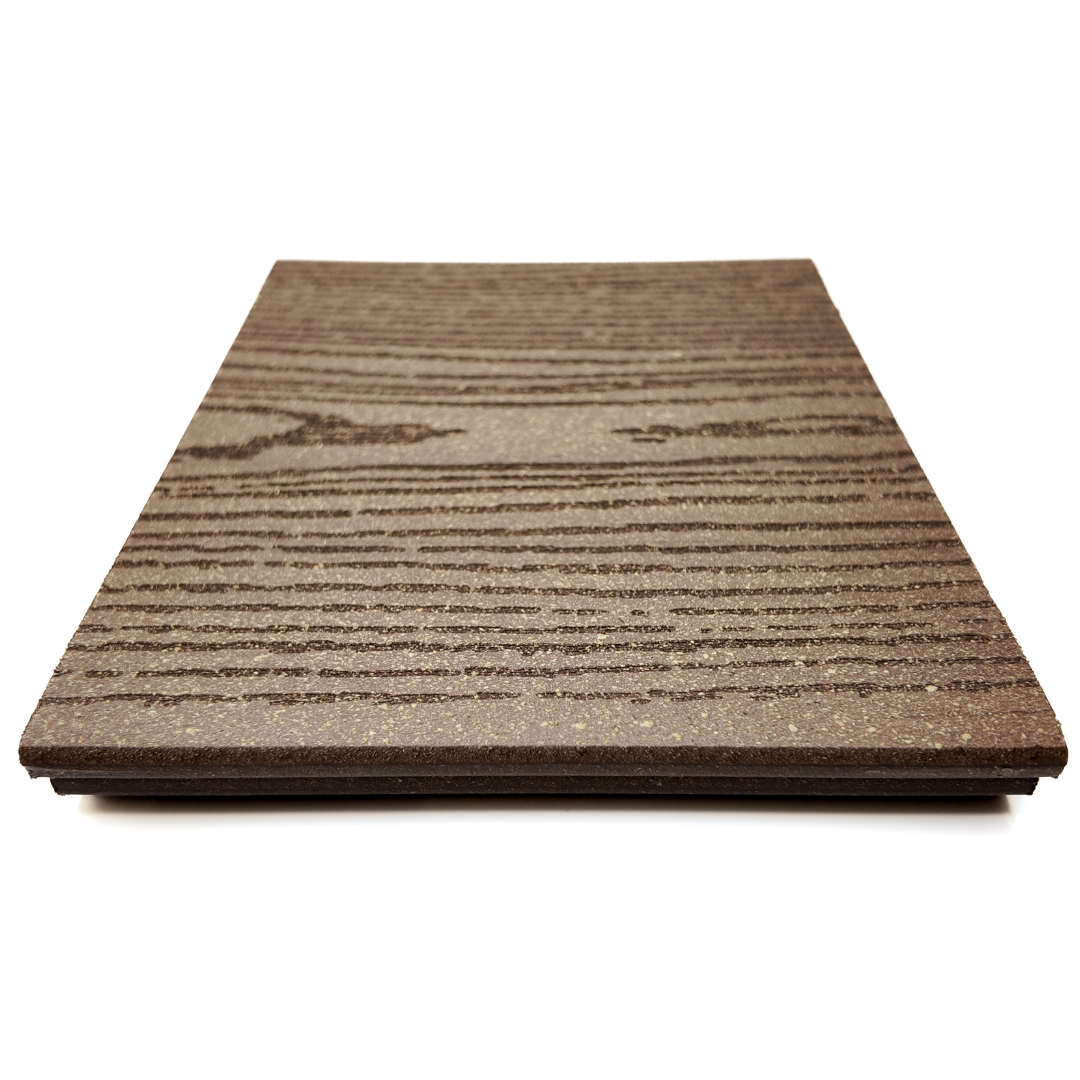 Vlonderplank - Gestructureerd - Bruin - Clip - 2,1 x 18 x 210 cm