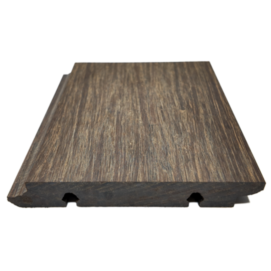 X-treme Gevelplank - Glad - Bruin - Varibo - 2 x 13,6 x 185 cm