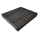 X-treme Vlonderplank - Anti Slip - Bruin - Clip - 2 x 13,7 x 185 cm