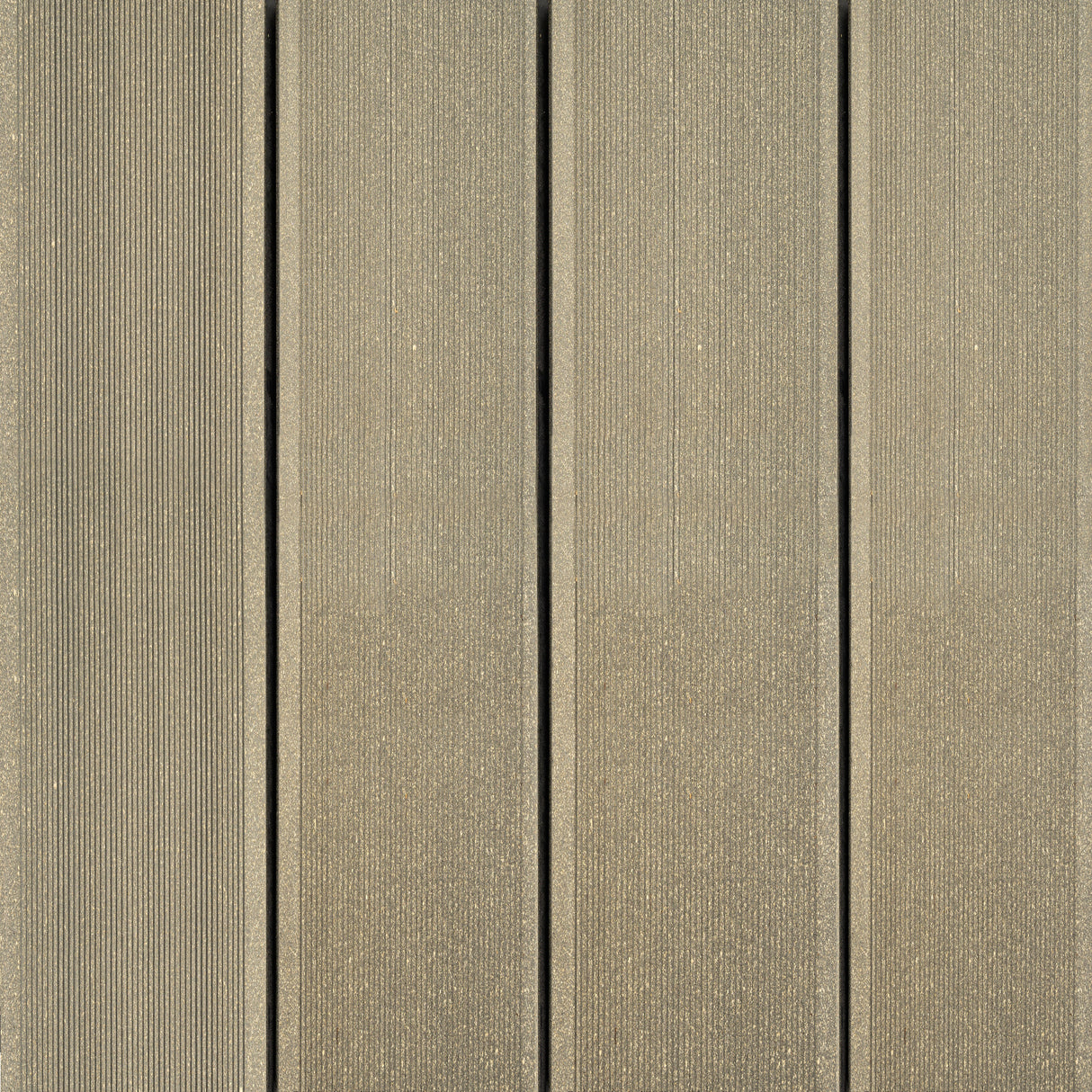 Vlonderplank - Gestructureerd - Grijs - Clip - 2,1 x 18 x 300 cm