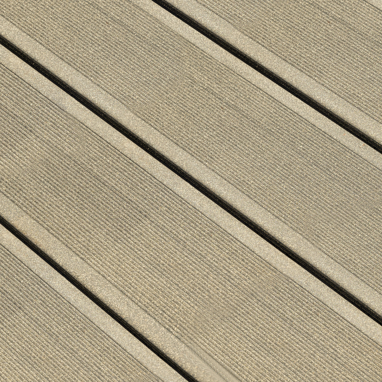 Vlonderplank - Gestructureerd - Grijs - Clip - 2,1 x 18 x 300 cm