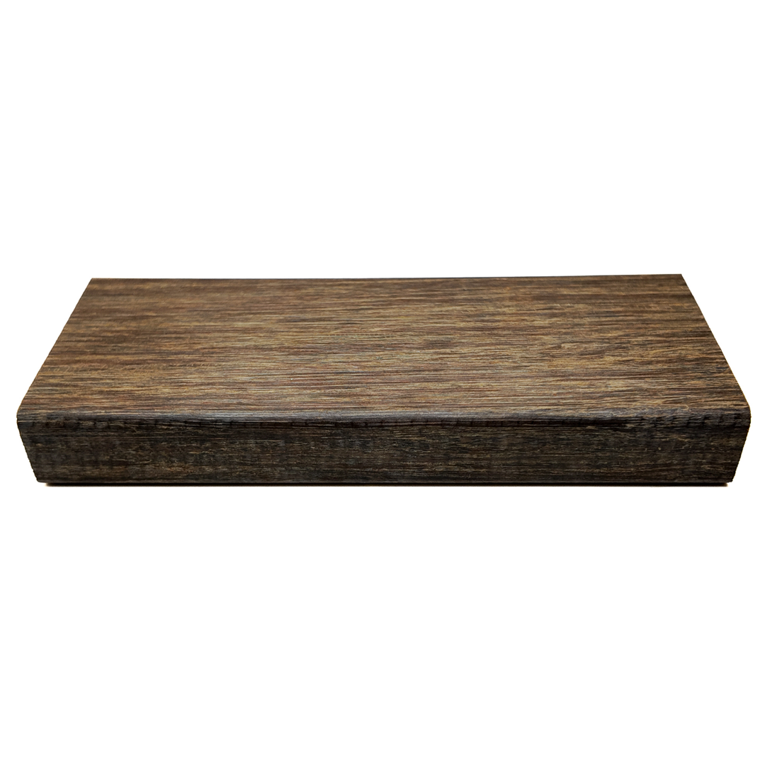 X-treme Gevelplank - Glad - Bruin - Grad enkel - 2 x 6,4 x 185 cm