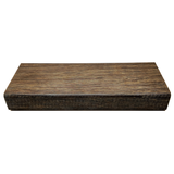 X-treme Gevelplank - Glad - Bruin - Grad enkel - 2 x 6,4 x 185 cm