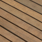 X-treme Gevelplank - Glad - Bruin - Grad enkel - 2 x 6,4 x 185 cm