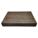 X-treme Gevelplank - Glad - Bruin - Grad curved - 2 x 11,9 x 185 cm