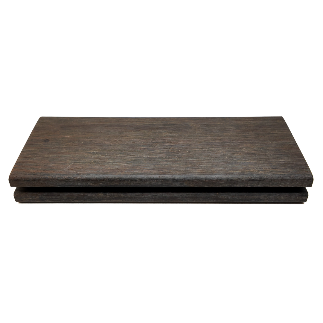 X-treme Vlonderplank - Glad - Donker bruin - Varibo - 1,8 x 6,5 x 185 cm