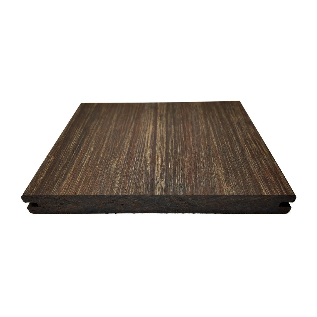 X-treme Vlonderplank - Glad - Donker bruin - Varibo - 1,8 x 17,8 x 185 cm