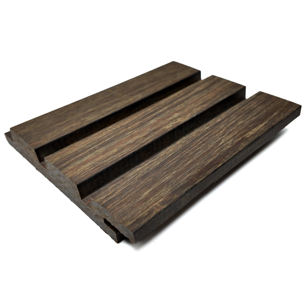 X-treme Gevelplank - Glad - Bruin - Triple Rhombus - 2 x 13,7 x 185 cm