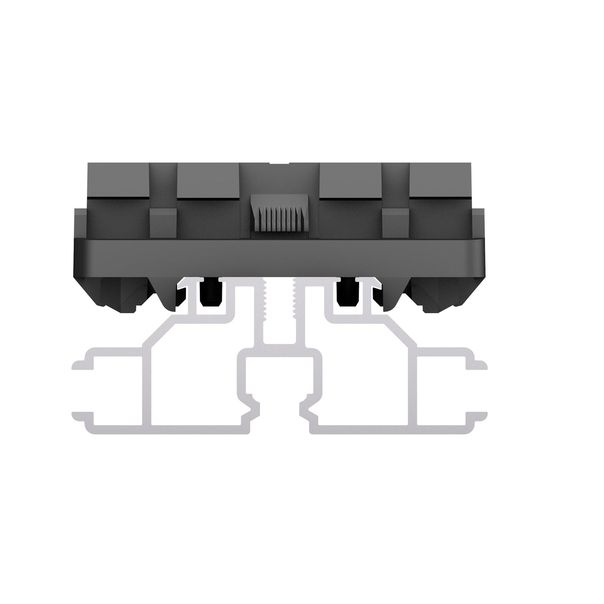 GRAD - Zelfdragende rail - 24 mm - 117, 118 of 119 mm brede planken
