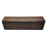 X-treme Gevelplank - Glad - Bruin - Grad enkel - 4 x 4 x 240 cm