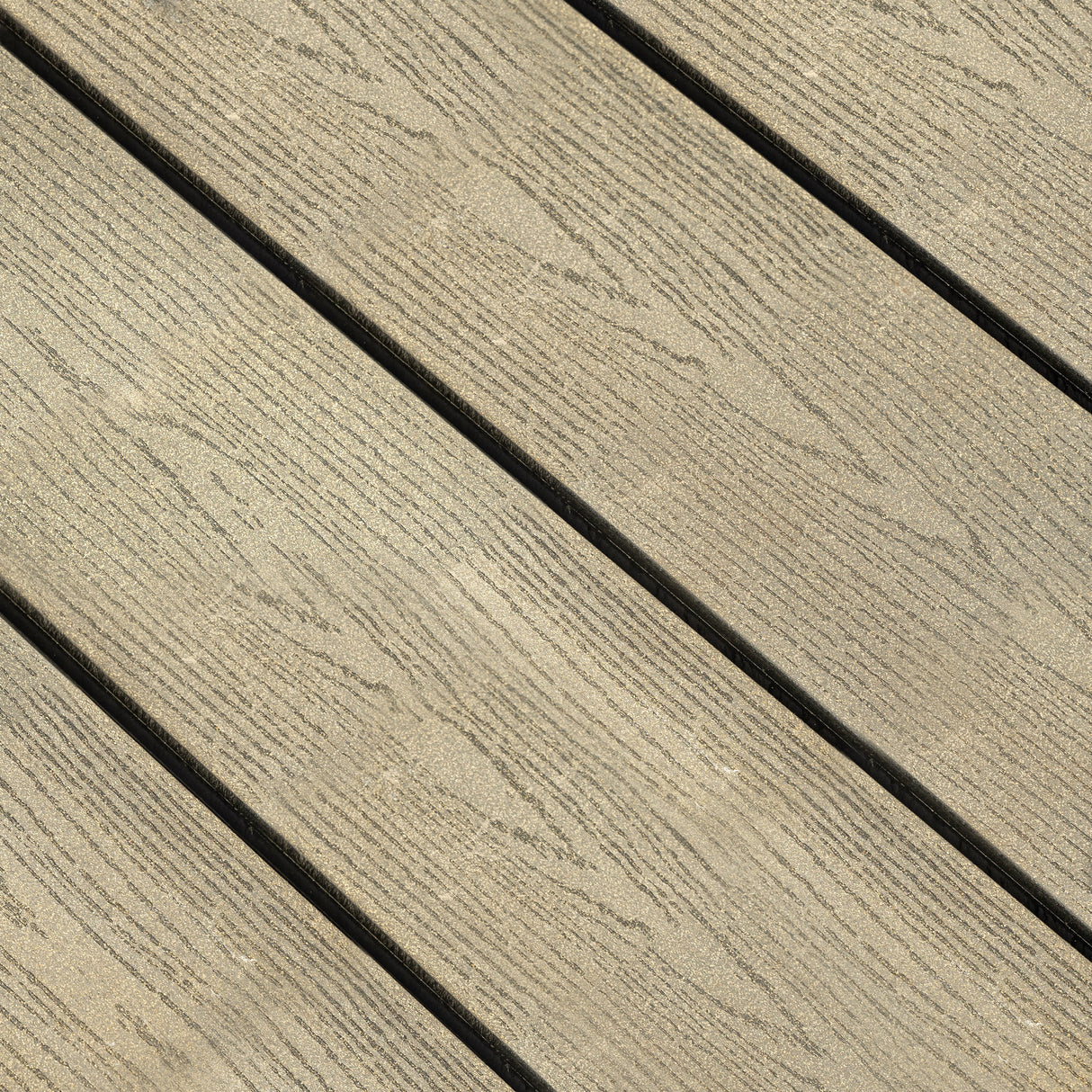 Vlonderplank - Gestructureerd - Grijs - Clip - 2,1 x 15 x 210 cm