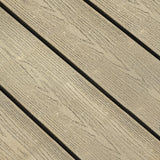 Vlonderplank - Gestructureerd - Grijs - Clip - 2,1 x 15 x 210 cm
