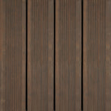 X-treme Vlonderplank - Tweezijdig - Donker bruin - Clip - 3 x 13,7 x 185 cm