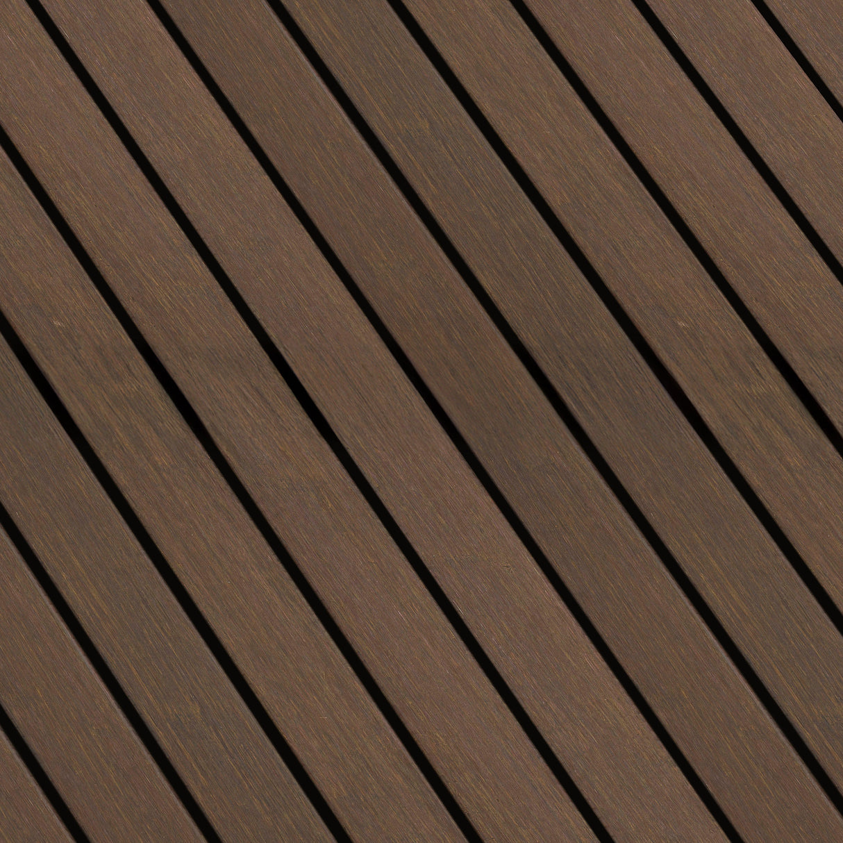 X-treme Gevelplank - Glad - Donker bruin - Grad enkel - 2 x 6,4 x 185 cm