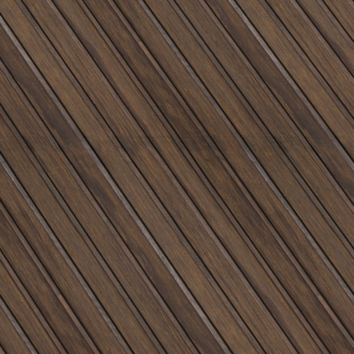 X-treme Gevelplank - Glad - Donker bruin - Triple Rhombus - 2 x 13,7 x 185 cm