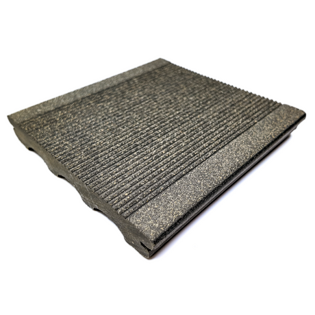Vlonderplank - Gestructureerd - Grijs - Clip - 2,1 x 15 x 240 cm