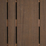 X-treme Vlonderplank - Glad - Donker bruin - Varibo - 1,8 x 6,5 x 185 cm