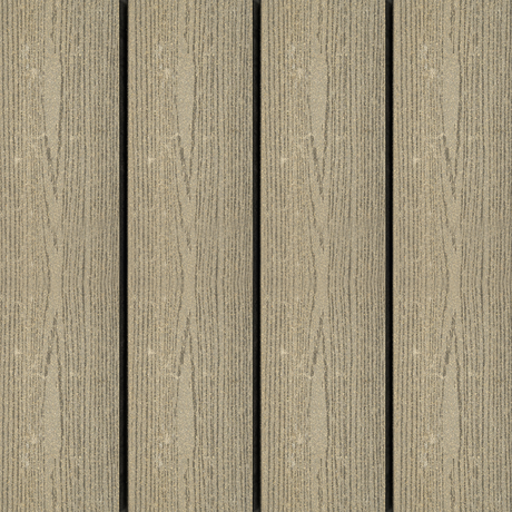 Vlonderplank - Gestructureerd - Grijs - Clip - 2,1 x 15 x 210 cm