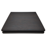 X-treme Terrassendiele - Glatt - Dunkelbraun - Clip gebogen - 2 x 15,5 x 185 cm