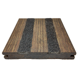 X-treme Terrassendiele - Rutschfest - Braun - Clip - 2 x 13,7 x 185 cm