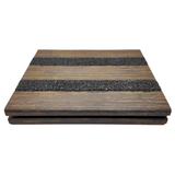 X-treme Terrassendiele - Rutschfest - Braun - Clip - 2 x 13,7 x 185 cm