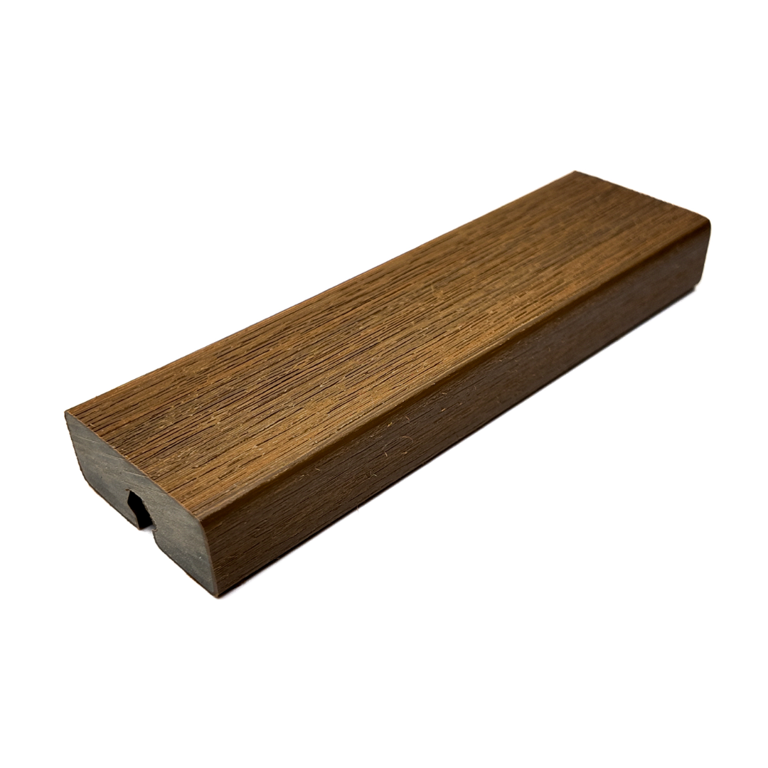 Terrassendiele - Glatt - Teak - Grad einzeln - 2 x 6,4 x 280 cm