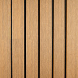 Terrassendiele - Glatt - Teak - Grad einzeln - 2 x 4,5 x 280 cm
