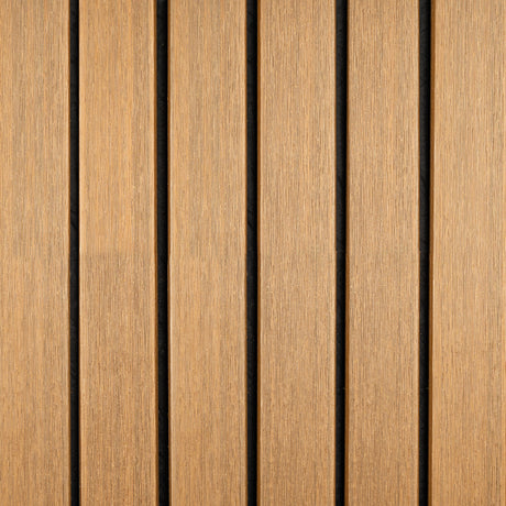 Terrassendiele - Glatt - Teak - Grad einzeln - 2 x 4,5 x 280 cm