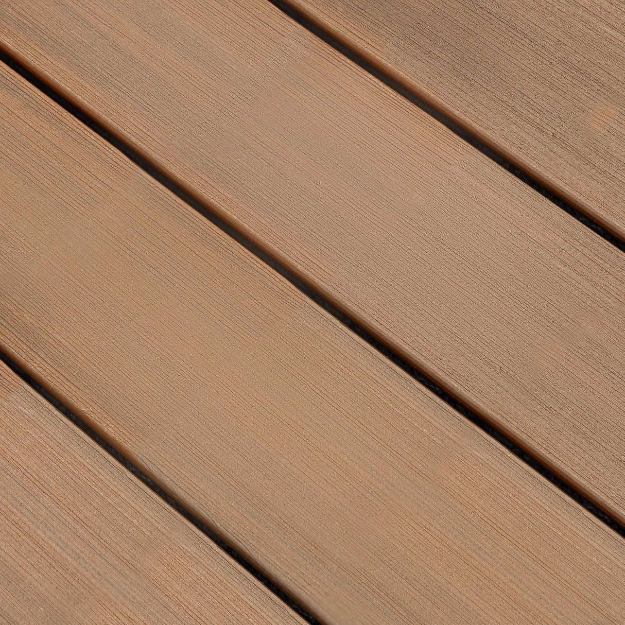 Terrassendiele - Glatt - Dunkelbraun - COEX - 2,1 x 15 x 210 cm