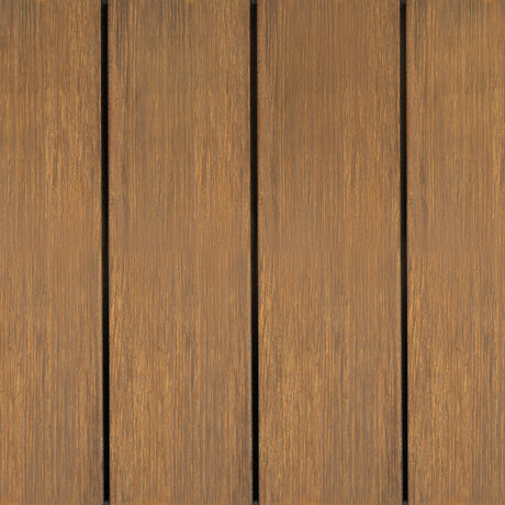 X-treme Terrassendiele - Glatt - Dunkelbraun - Grad gebogen - 2,1 x 11,9 x 185 cm